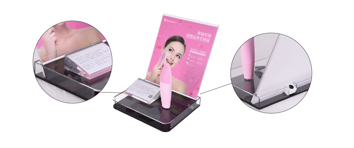 柜臺臺面亞克力美容儀器美容儀潔面儀面部清潔產(chǎn)品展示架 柜臺臺面亞克力美容儀器美容儀潔面儀面部清潔產(chǎn)品展示架